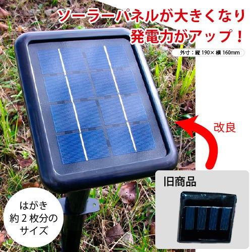 即納】魔法の光でイノシシ侵入防止 LED通せんぼ (バッテリー増強