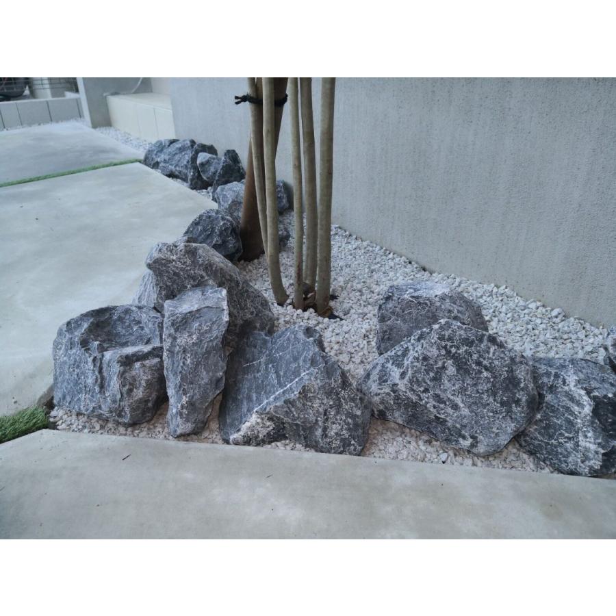 割栗石 庭石 庭 ガーデニング ロックガーデン 石 砕石 砂利敷き