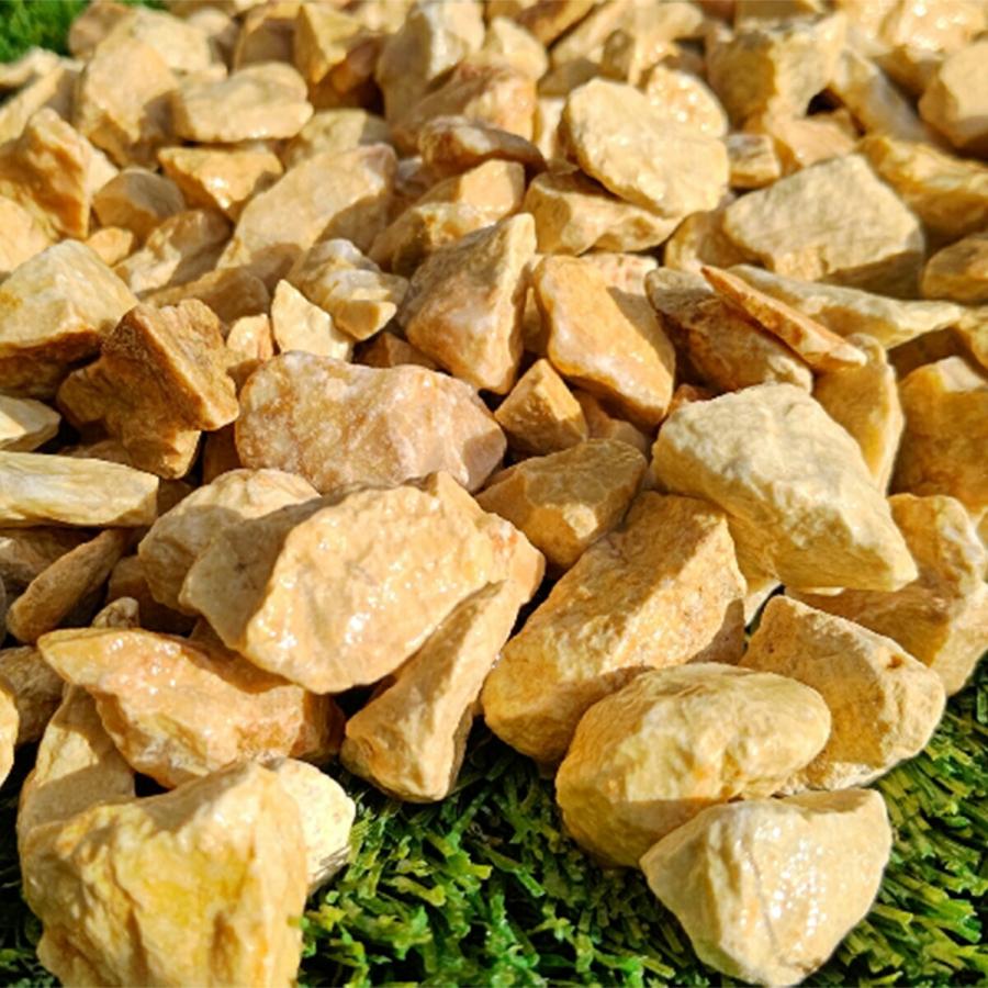 人気定番の 砂利 石 枕木 庭工事 エクステリア工事を得意とするガーデンステージ 庭 砕石 イエロー kg クラッシュイエロー 10mm mm 黄 化粧砂利 おしゃれ ガーデニング 園芸 駐車場 雑草対策 エクステリア Www Threeriversofs Com