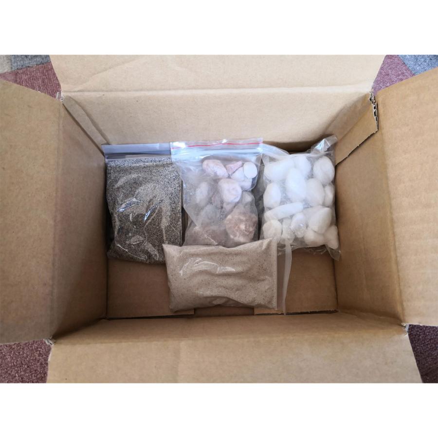 砂利 砂場 玉砂利 庭 ガーデニング 防犯砂利 砂利敷き サンプル お試し 16種類 250ml×選べる4種 庭石 砕石 エクステリア 外構 化粧砂利 防犯 建物周り 駐車場 |  | 05