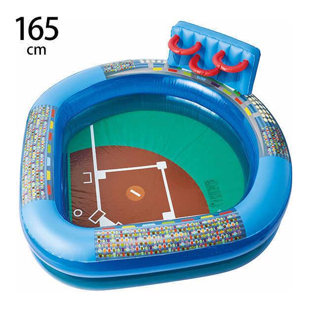 プール 大型プール 家庭用 ファミリープール ビニールプール 子供用 ベースボールプール ブルー Ka 103 ガーデン用品屋さん 通販 Yahoo ショッピング