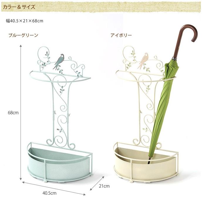 傘立て アンブレラスタンド アイアン シャビーシック French Shabby Chic アンブレラスタンド Natural Leaf｜gardenyouhin｜05