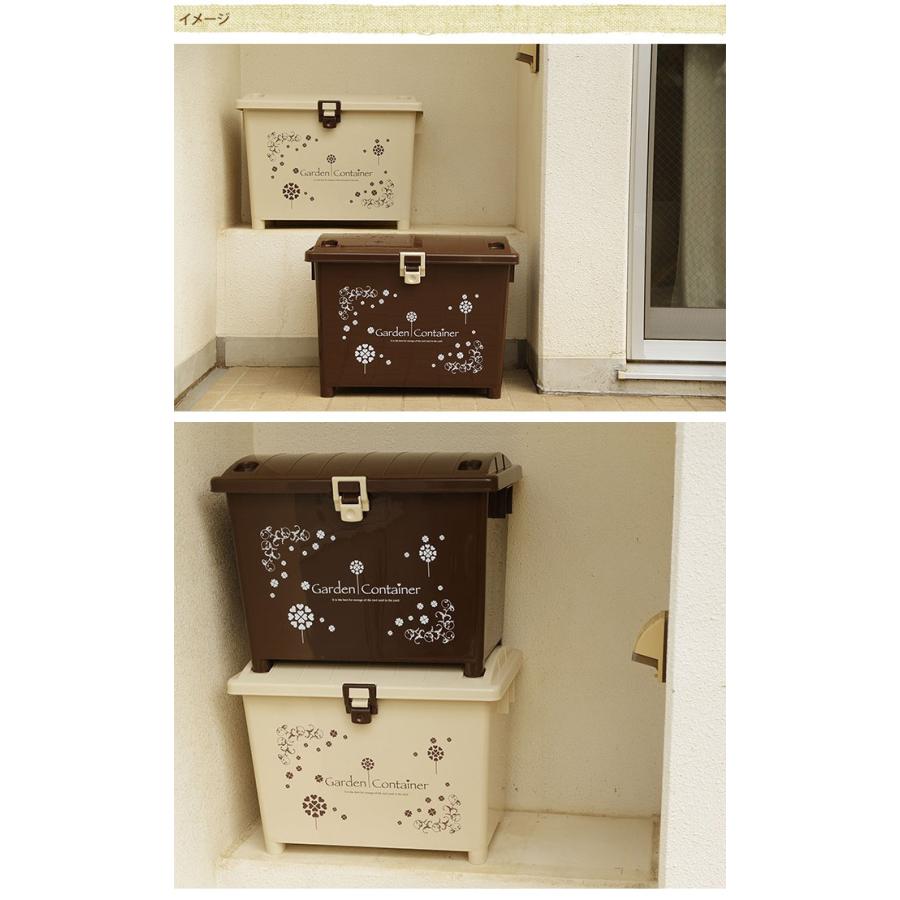 コンテナボックス 蓋付き 屋外 W600 収納 おしゃれ スタッキング 保管 オシャレ 道具入れ ベランダ Mpg 1965 ガーデン用品屋さん 通販 Yahoo ショッピング