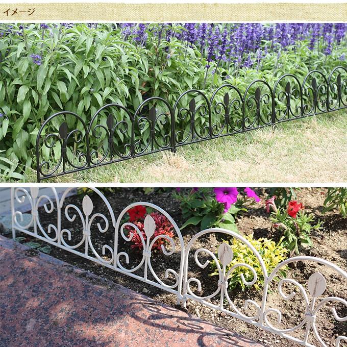 ガーデニング フェンス 連結 仕切り 花壇 柵 簡単 設置 ぷちガーデンフェンス 3連 バタフライ ミニ3枚セット Mpg 2628 ガーデン用品屋さん 通販 Yahoo ショッピング