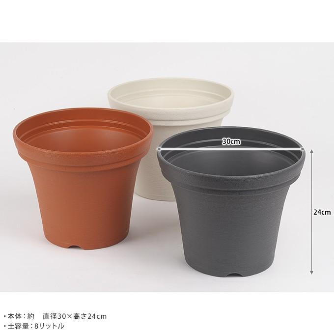 プラ鉢 シンプル かわいい 屋外 プラスチック 軽い フラワーカップ 大型軽量シンプルプランター 10号鉢 Mpg 2661 ガーデン用品屋さん 通販 Yahoo ショッピング