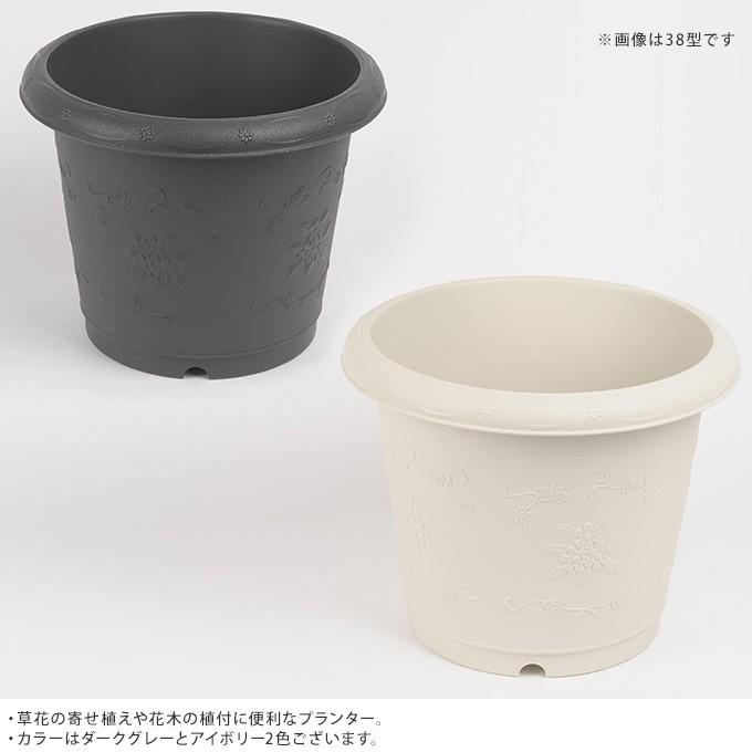 プラ鉢 シンプル おしゃれ 安い 簡易 かわいい 屋外 プラスチック 軽い 園芸軽量 大型円筒プランター 直径47cm Mpg 2667 ガーデン用品屋さん 通販 Yahoo ショッピング