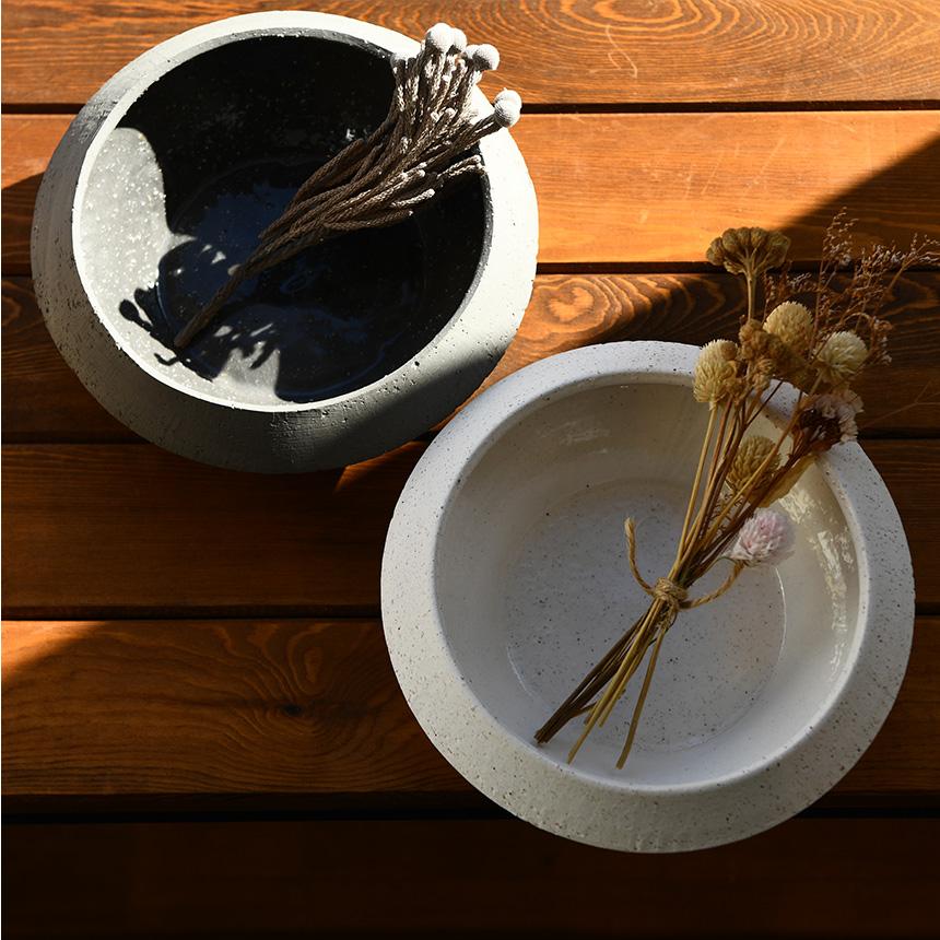 Clay(フラワーベース) 陶器 花瓶 和菓子のような 和風 花器 Clay(フラワーベース) 陶器 花瓶 和菓子のような 和風 花器