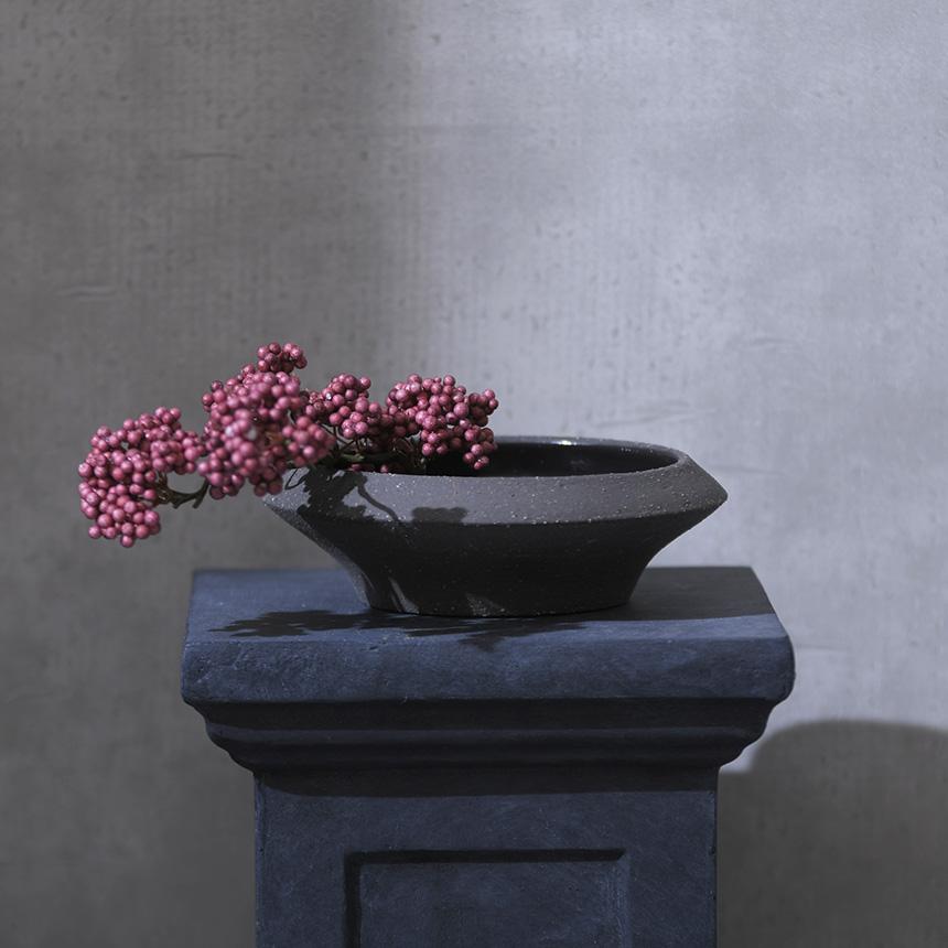 Clay(フラワーベース) 陶器 花瓶 和菓子のような 和風 花器 Clay(フラワーベース) 陶器 花瓶 和菓子のような 和風 花器