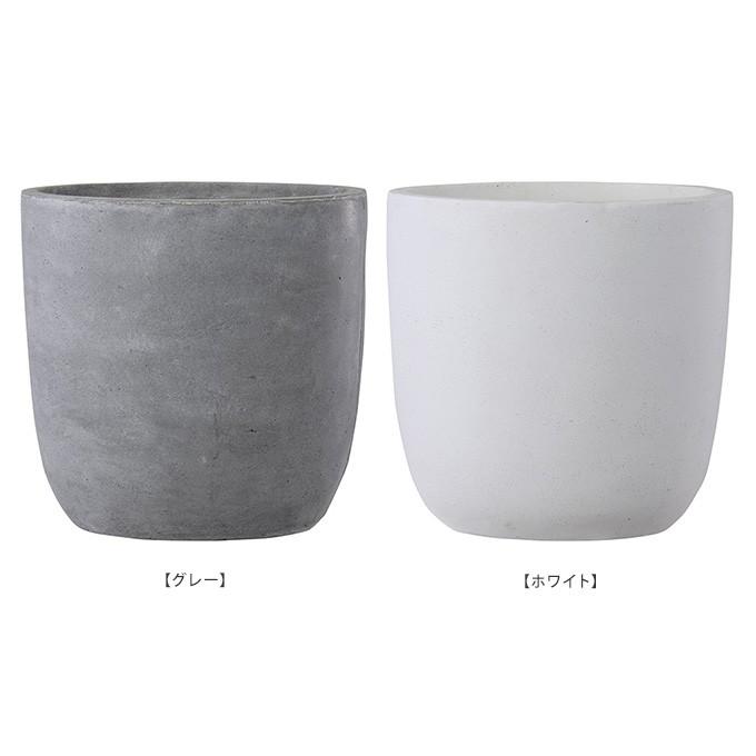 コンクリート 鉢 飾らないままを飾る ラウンド 直径43cm 大きい