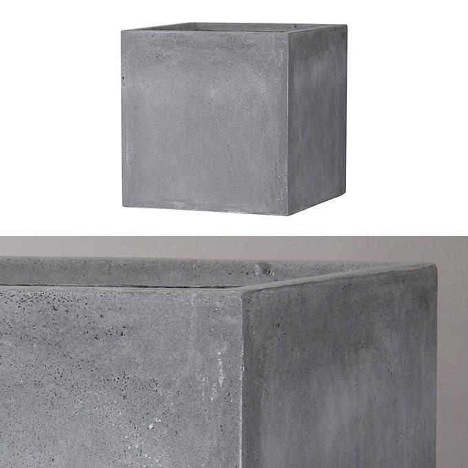 コンクリート 鉢 飾らないままを飾る キューブ 50型 大きい プランター