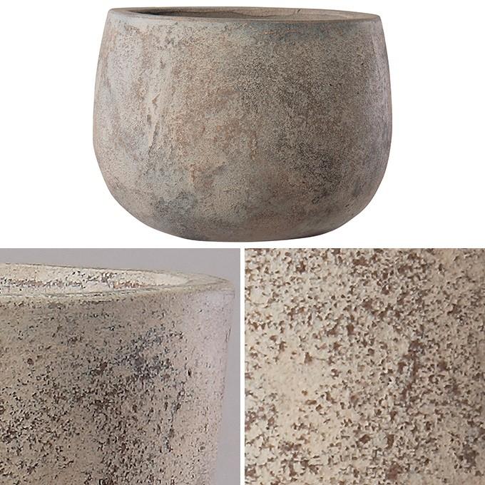 プランター 大型 鉢 大きい 植木鉢 陶器 フリット ボウル型 直径32cm