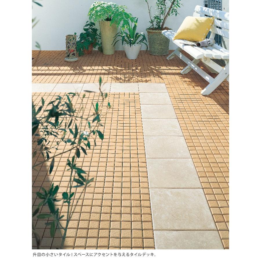 ベランダ タイル ジョイント テラス 屋外 庭 敷くだけ 簡単 設置 パネル デッキ材 ベランダ華やぐ タイル バーセアmn 36分割 10枚セット Mpg 3079 ガーデン用品屋さん 通販 Yahoo ショッピング