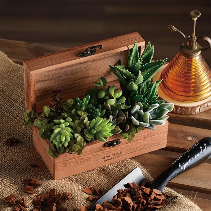 ヴィンテージ ウッドボックス 収納ボックス ふた付き おしゃれ アンティーク 木箱 フラワーボックス 幅19 5cm Mpg 3252 ガーデン用品屋さん 通販 Yahoo ショッピング