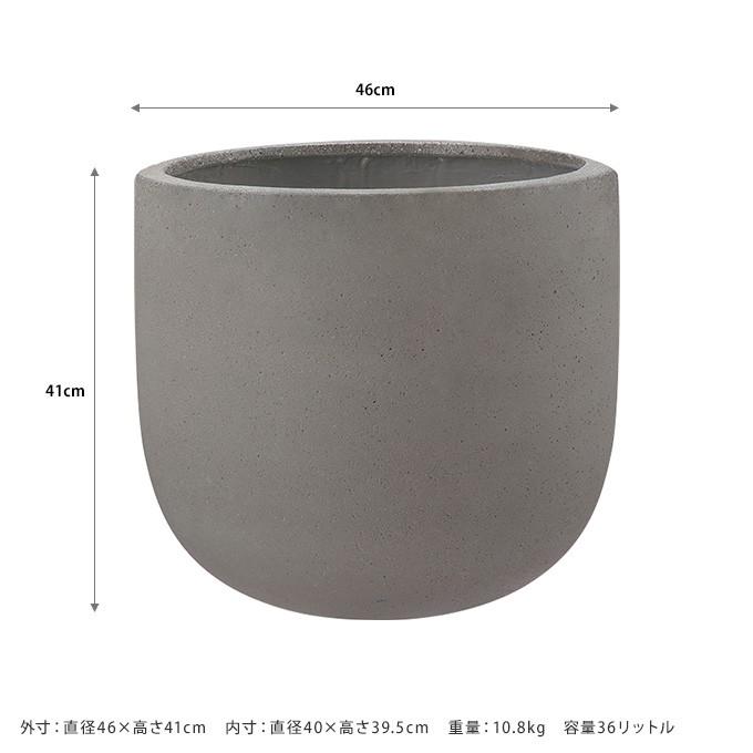植木鉢 おしゃれ 大型 飾らない美しさ コーディル U ポット 直径46cm コンクリート 鉢 軽い 大きい プランター Mpg 3280 ガーデン用品屋さん 通販 Yahoo ショッピング