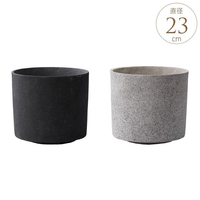 コンクリート 鉢 おしゃれ セメント フラワーポット 石器鉢 ストーン プランター ポット シリンダー L Sonicacts Com