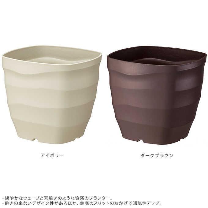 鉢 プラスチック フレグラ スクエアポット 32型 おしゃれ 植木鉢 軽量 プランター ポット 軽い 鉢カバー プラ鉢 プランターカバー Mpg 3453 ガーデン用品屋さん 通販 Yahoo ショッピング
