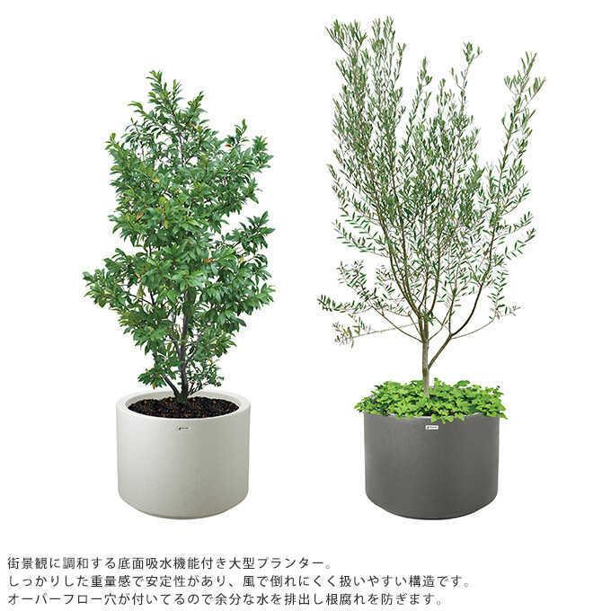 大型プランター シティボックス 丸60型 プレーン 大きい プランター 大型 植木鉢 屋外 花壇 公園 ガーデニング Mpg 3759 ガーデン用品屋さん 通販 Yahoo ショッピング
