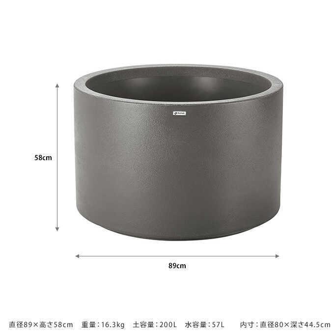 大型　鉢　プランター　軽量　樹脂　丸型 楽天市場】植木鉢 プラ鉢 軽量 樹脂素材 おしゃれ 13号 丸深型
