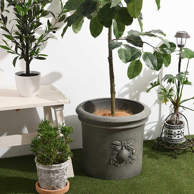 お洒落 アンティーク テラコッタ　植木鉢　ガーデニング プランター　庭　植物 楽天市場】【アウトレットセール】[185-410SS] 4号 植木鉢