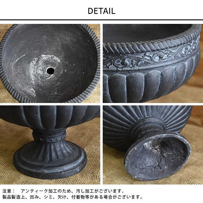 楽天市場】プランター 鉢 アンティーク ローマ風 フラワーベース