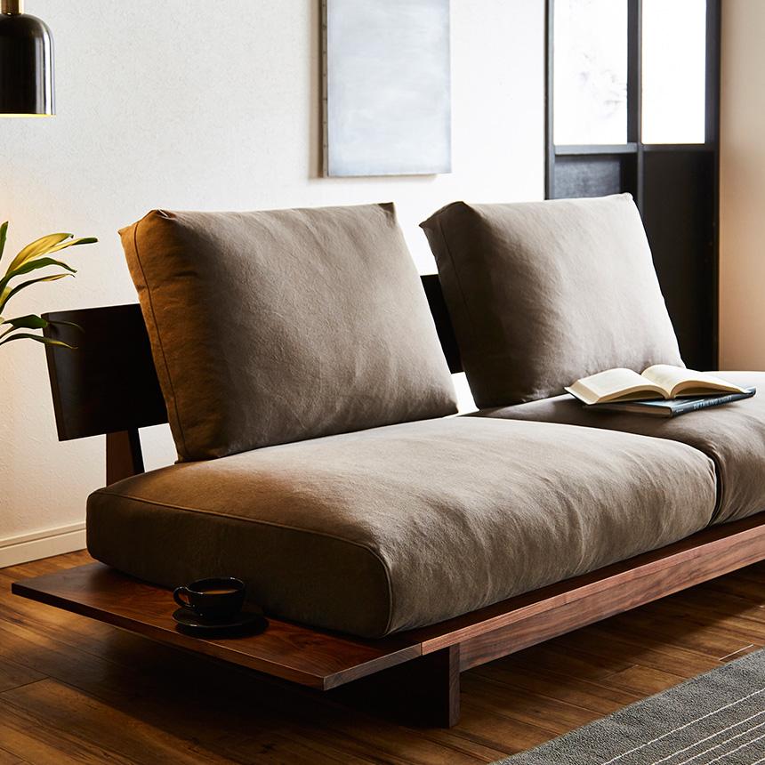 ソファー 3人掛け 日本製 ウォールナット ヌシ シンプル 北欧 ソファー 3人掛け 日本製 ウォールナット ヌシ シンプル 北欧