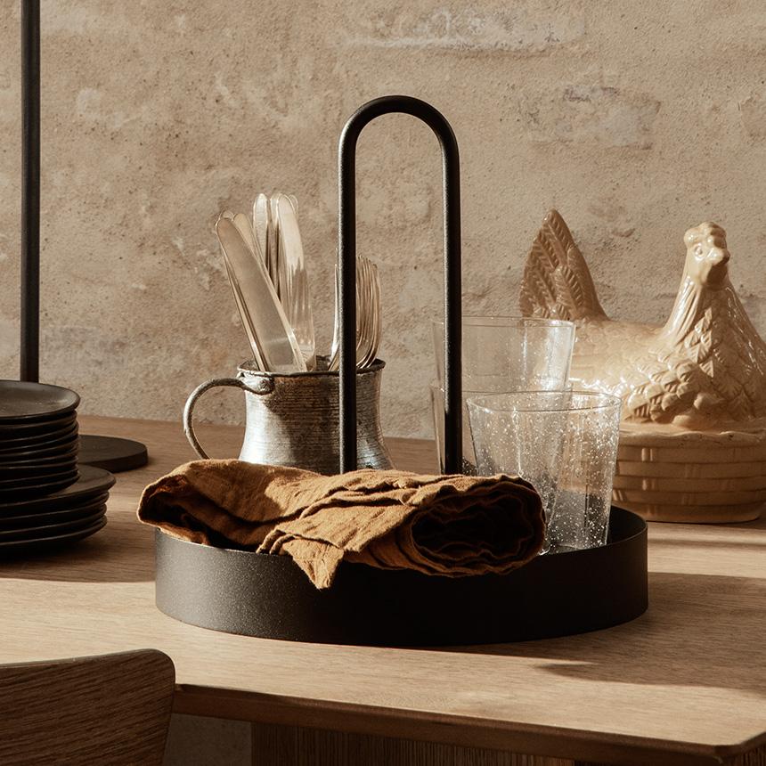 ferm LIVING ファームリビング Grib Tray グリブ トレイ 直径28cm 北欧