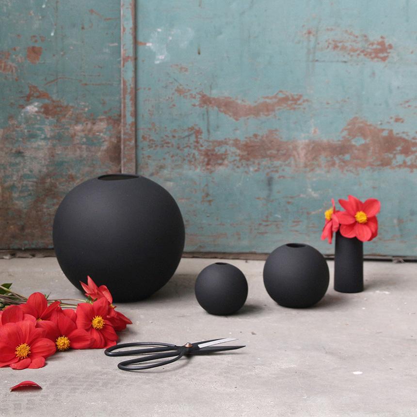 COOEE クーイー Ball Vase 直径8cm 北欧 花瓶 丸い 陶器 おしゃれ