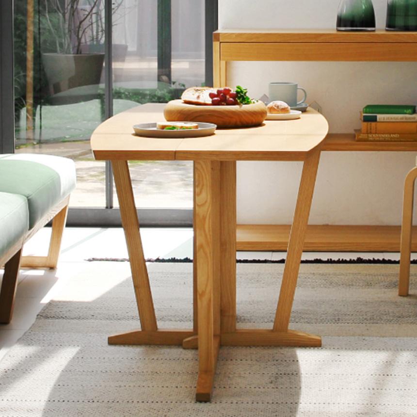 バタフライテーブル 木製 ナチュラル バタフライテーブル 完成品 ダイニング 幅120cm ダイニングテーブル