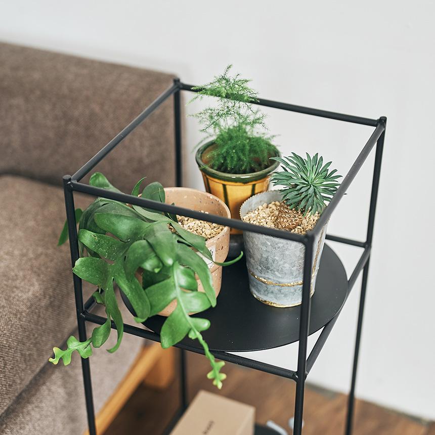 花台 室内 おしゃれ SIEVE フラワースタンド 2段 プランツラック
