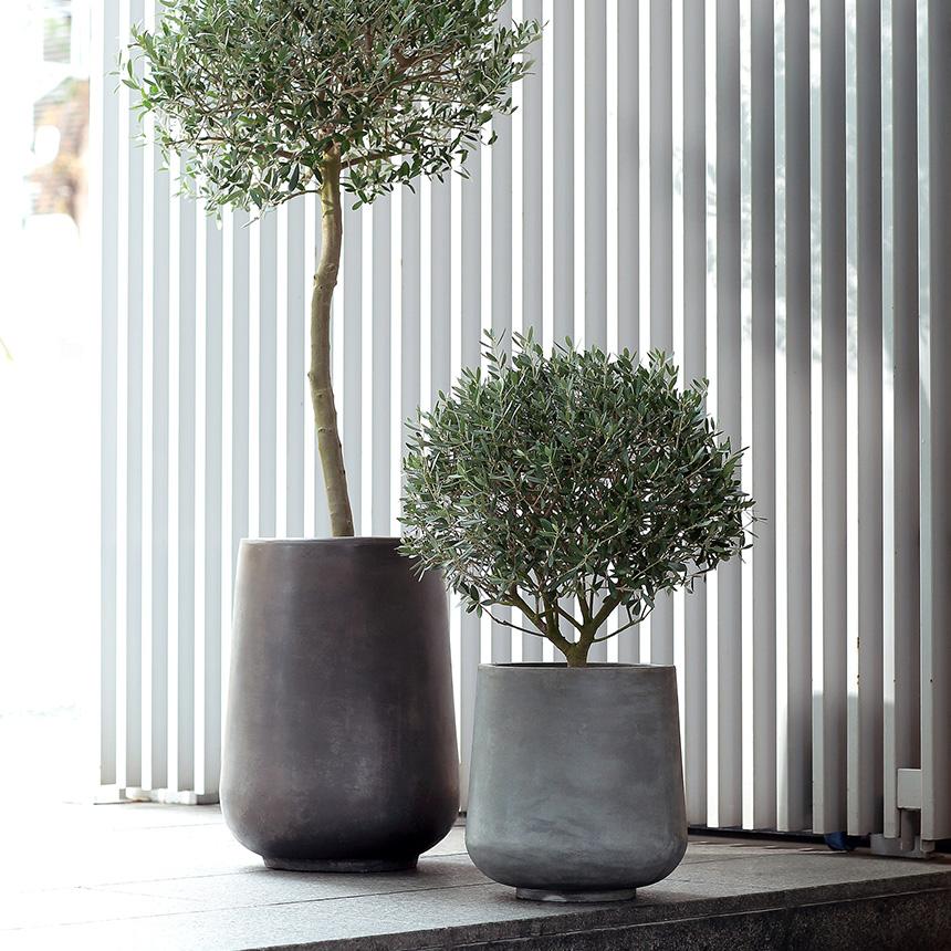 プランター 軽量 大型 植木鉢 寒さに強い テラメント ドロップ 直径