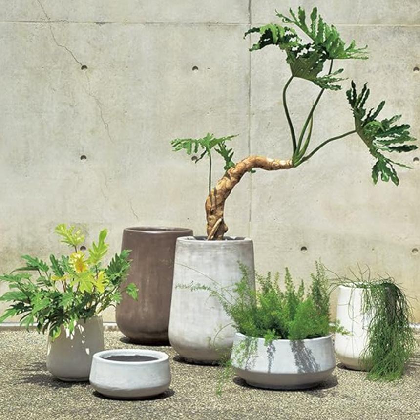 プランター 軽量 大型 植木鉢 寒さに強い テラメント ドロップ トール