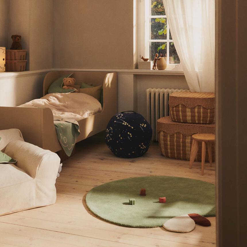 ferm LIVING ファームリビング リンゴのラグ Apple Tufted Rug マット