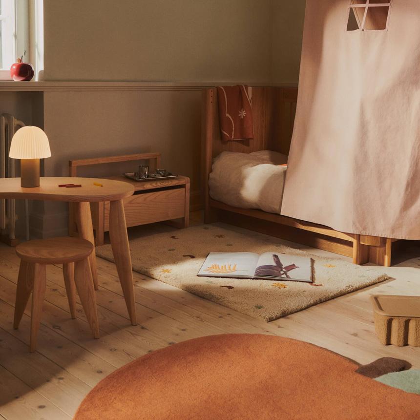 ferm LIVING ファームリビング リンゴのラグ Apple Tufted Rug マット