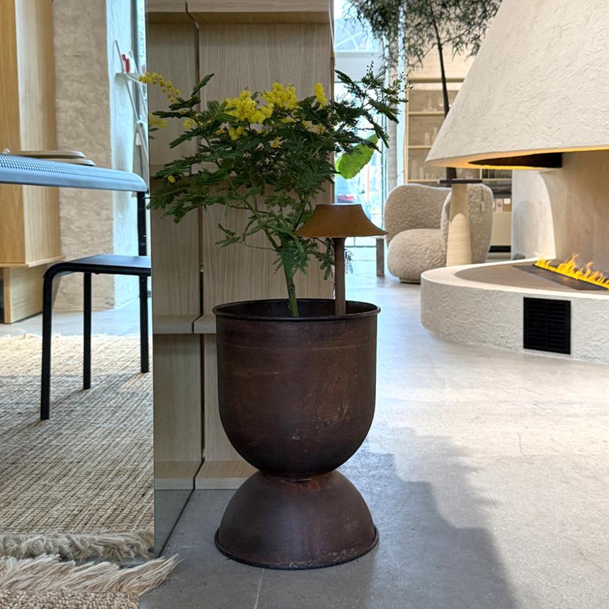 ファームリビング Hourglass Pot S 鉢 ール型プランター プランター おしゃれ 鉢カバー 北欧 ferm LIVING ファームリビング