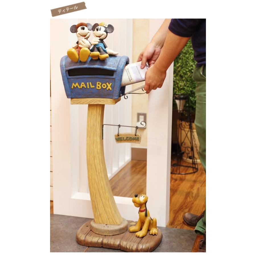 ディズニーポスト ミッキー ミニー スタンドタイプ 郵便受け スタンドポスト 仲良し Pg ガーデン用品屋さん 通販 Yahoo ショッピング