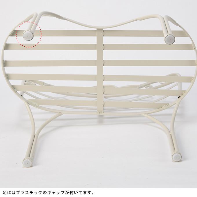フラワースタンド アイアン 花台 プランターチェア ベンチ型フラワー