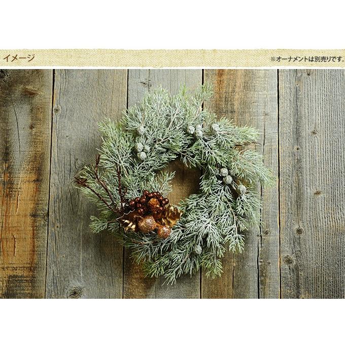 北欧の針葉 クリスマスリース 30cm クリスマス 飾り リース 土台 