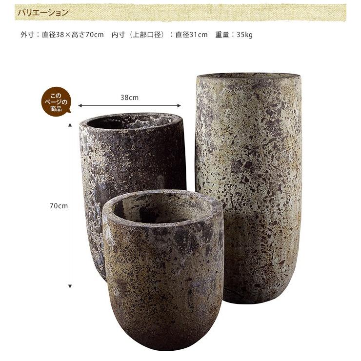 大きい ビンテージ 大型 アンティーク 陶器 植木鉢 プランター 鉢
