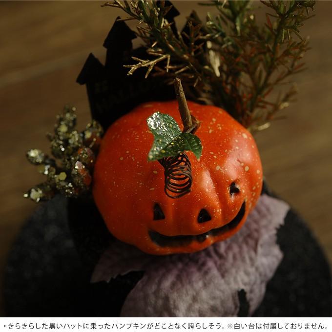 ハロウィン 飾り 付け カボチャ 雑貨 インテリア 玄関 装飾 10月 秋 置物 小物 ハロウィンオブジェ 黒帽子パンプキン伯爵 Pg 136 ガーデン用品屋さん 通販 Yahoo ショッピング