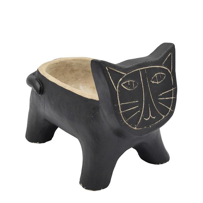 多肉 プランター 小型 観葉植物 植木鉢 多肉植物 小さい 鉢 サボテンｎ アフリカン猫 民族模様 手作り プランター S ブラック Pg ガーデン用品屋さん 通販 Yahoo ショッピング