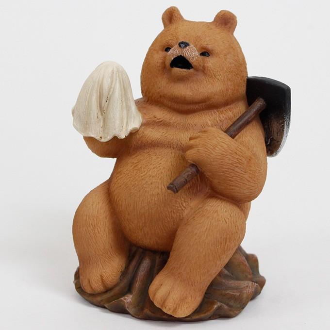 クマ グッズ 熊 置物 だらしない お父さん ぶさいく 表情 父親 中年 かわいくない オブジェ 休日のおっさんベアー ちょっと一息 Pg ガーデン用品屋さん 通販 Yahoo ショッピング