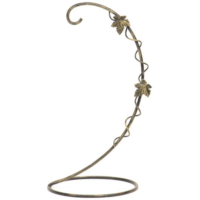 ワイヤー スタンド ハンギング アイアン 飾る 北欧のツタ巻く アイアンハンギングスタンド 高さ34cm