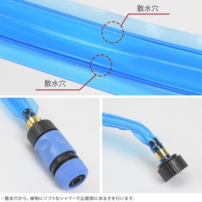 散水 畑 家庭菜園 水やり 簡単 らくらく 水まき ガーデニング 自宅 農園 花壇 水やり 散水チューブ 10m Pg ガーデン用品屋さん 通販 Yahoo ショッピング