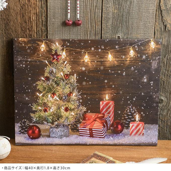 クリスマス雑貨 壁掛け 飾り 置物 アート 写真 インテリア クリスマス 雑貨 置物 光る 北欧 ツリーキャンドル ライトアップキャンバス Pg 17810 ガーデン用品屋さん 通販 Yahoo ショッピング