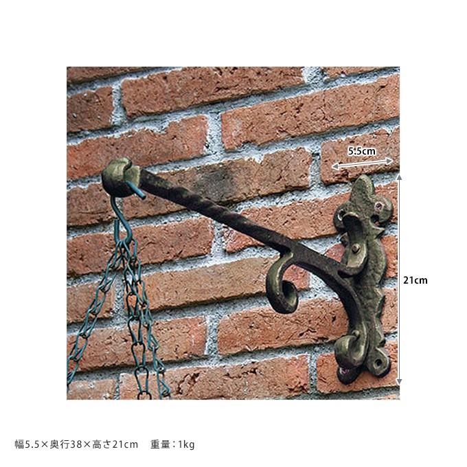 アイアン ハンガーフック 壁付け 英国式 バスケットフック おしゃれ