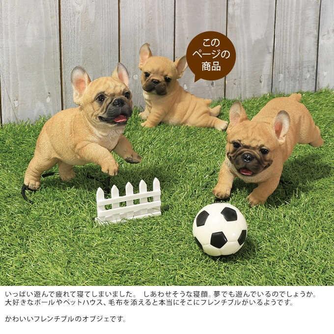 本物そっくり フレンチブル ひと休み 犬 置物 グッズ 雑貨 イヌ かわいい オブジェ ドッグ インテリア 飾り Pg 695 ガーデン用品屋さん 通販 Yahoo ショッピング