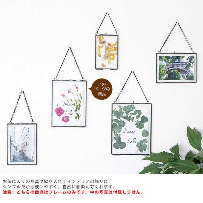 インテリア フレーム ピクチャ 飾り シンプル おしゃれ 壁飾り 壁掛け ガラス フォトフレーム L Pg ガーデン用品屋さん 通販 Yahoo ショッピング