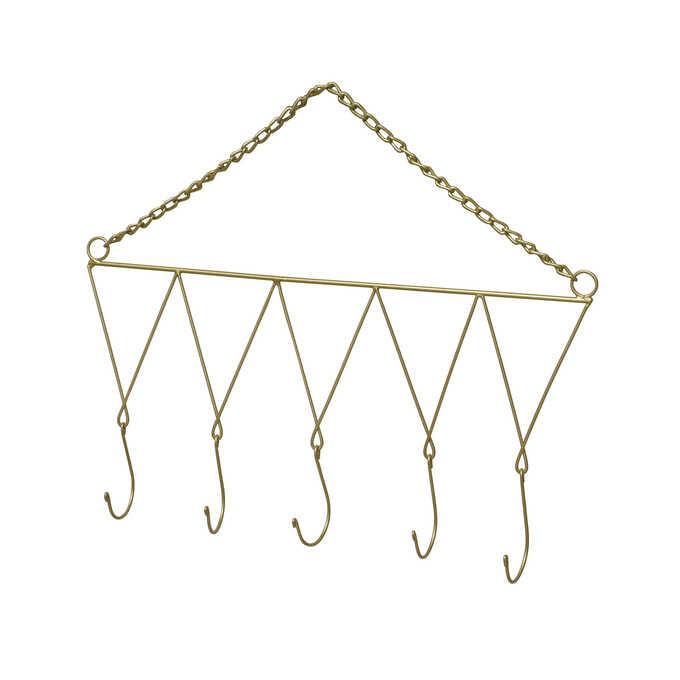 ガーデニング ハンガー ワイヤー 園芸 ドライフラワー 作る 吊るす ハンギング アイアン ウォール フック トライアングルチェーン ゴールド Pg ガーデン用品屋さん 通販 Yahoo ショッピング