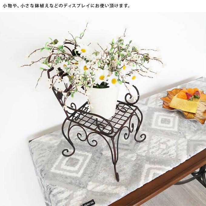 花台 スタンド プランタースタンド アンティーク アイアン 鉢置き