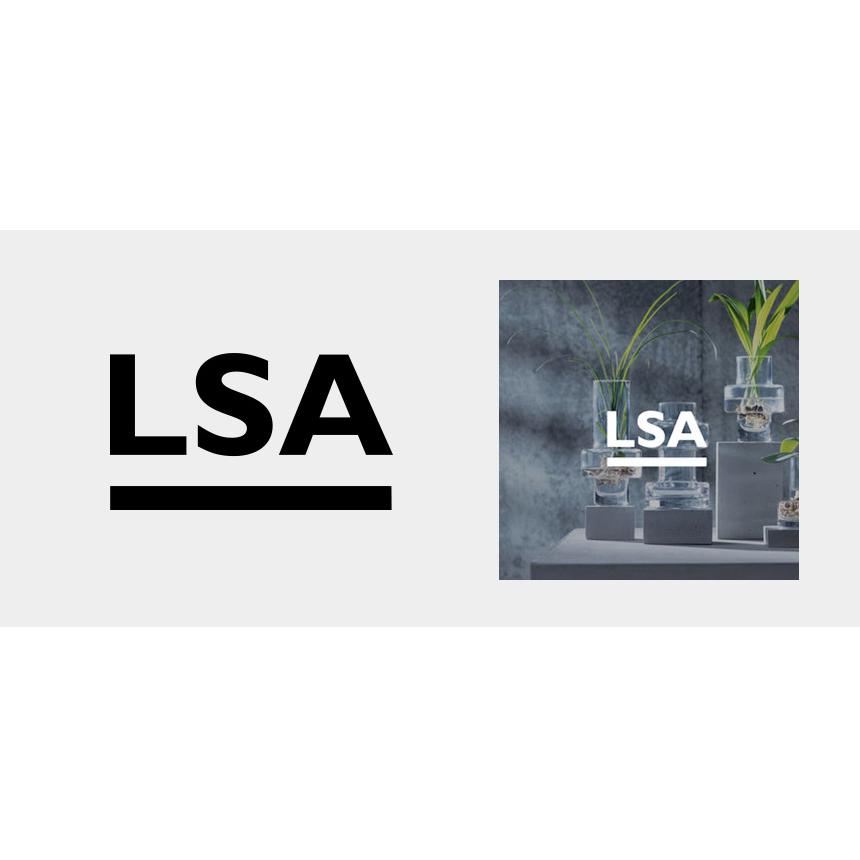 LSA International フラワーベース Tier ティア H26cm クリア 透明 ガラス おしゃれ シンプル ガラスベース 北欧